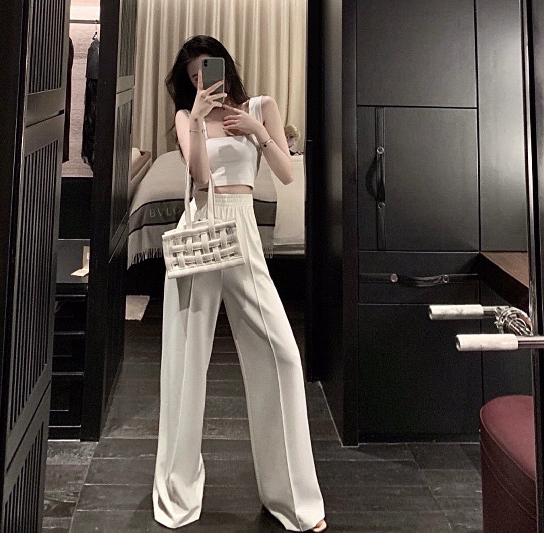 Relaxed Comfortable Wide Legs Pants
