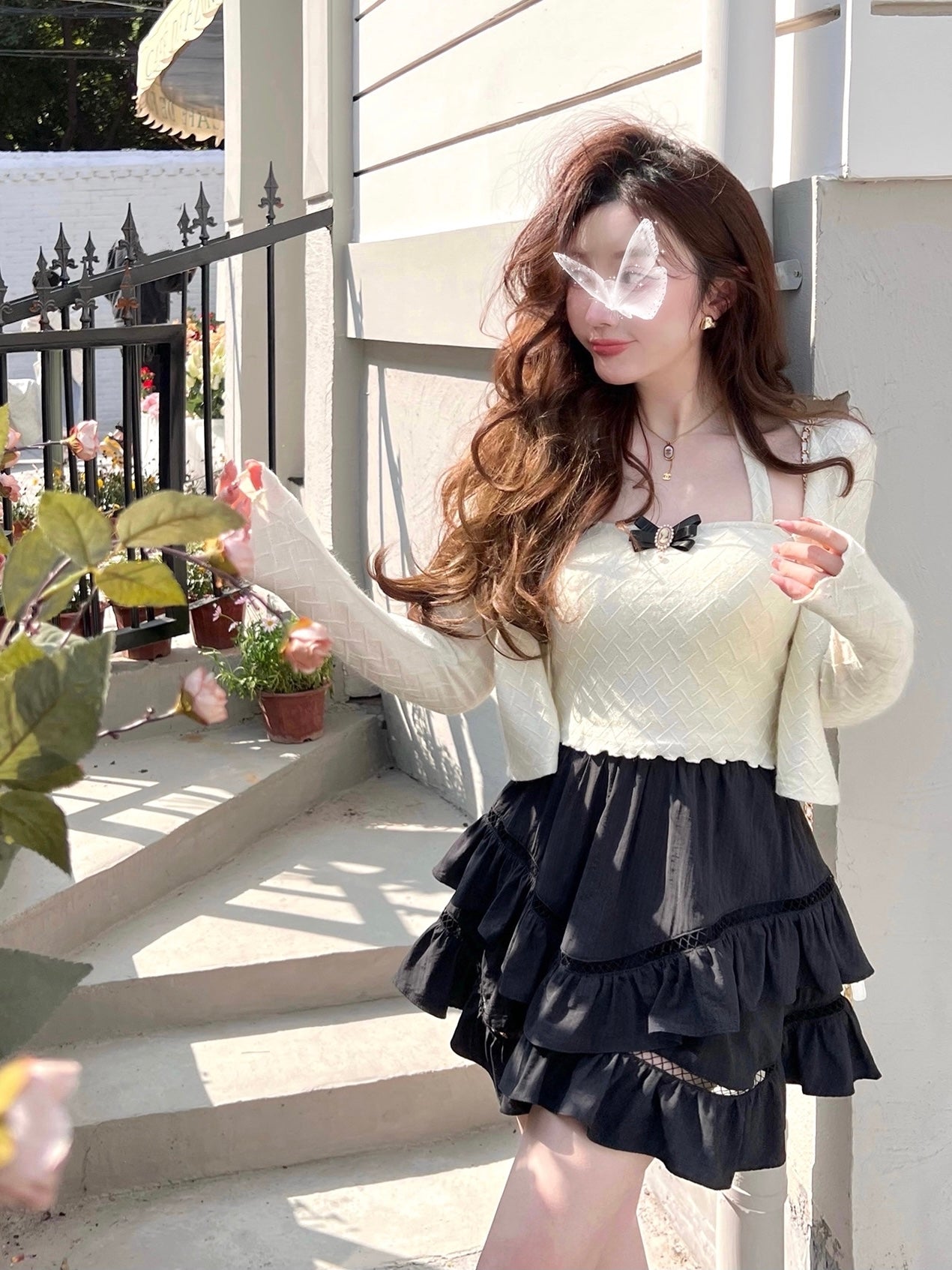 Vintage Soft Knit Halter Neck Top