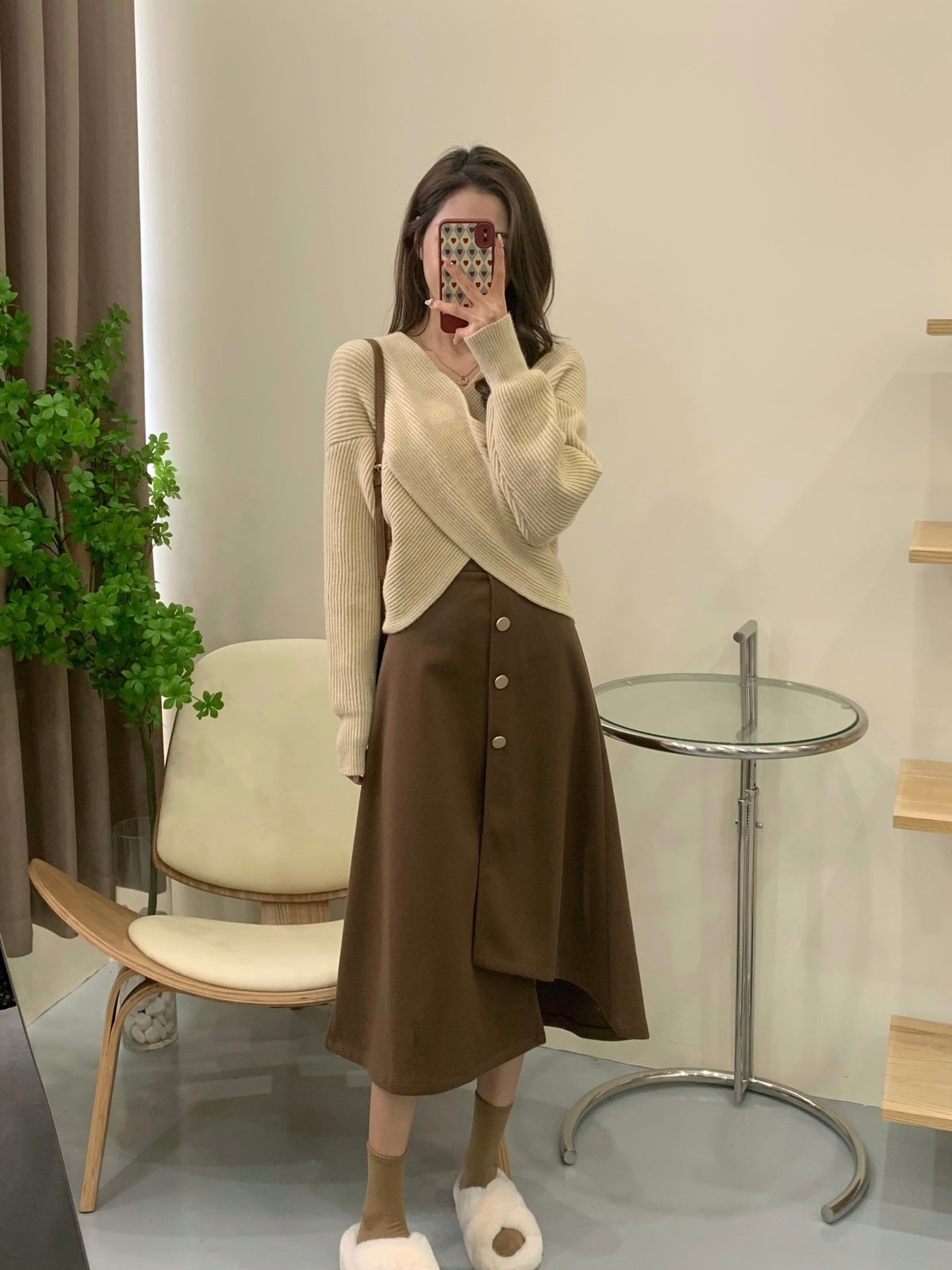 Crossed Sweater