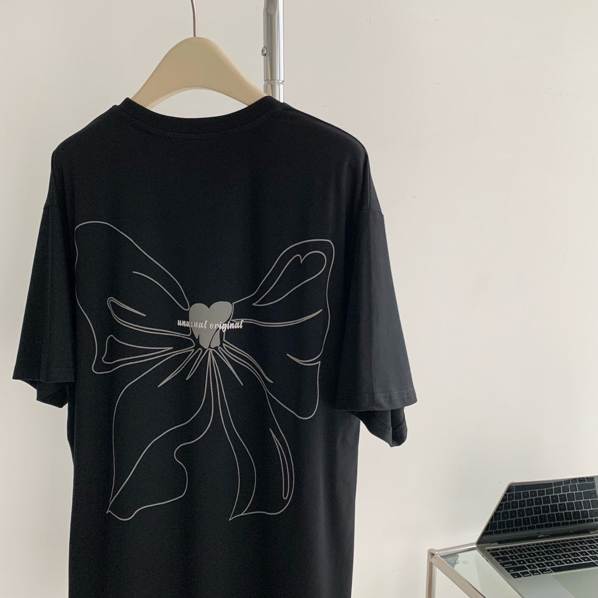 Large Ribbon Oversized Tee