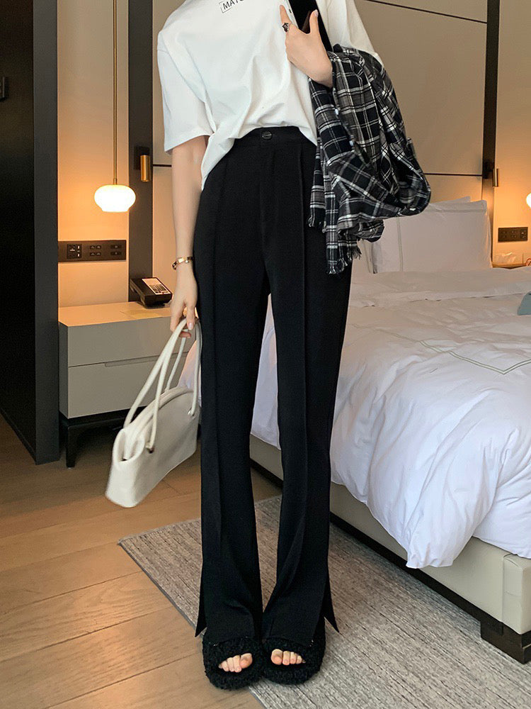 Split Relaxed Trousers