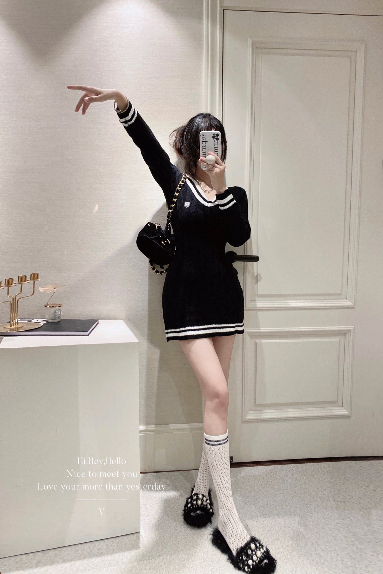 High School Knit Dress