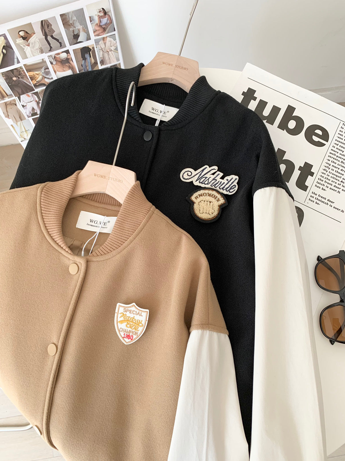 Oversized Baseball Jacket