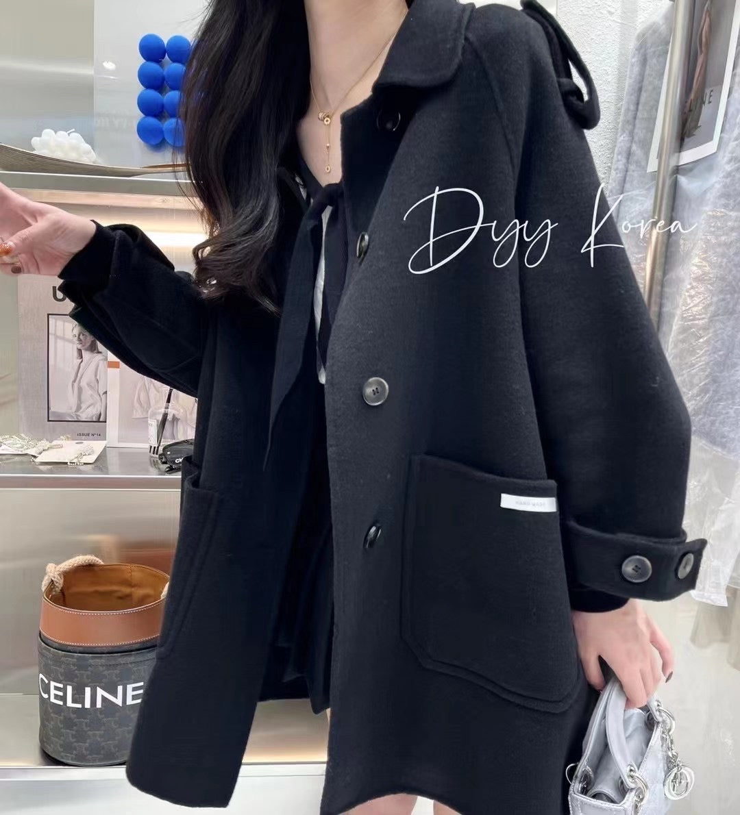 Preppy Wool Coat