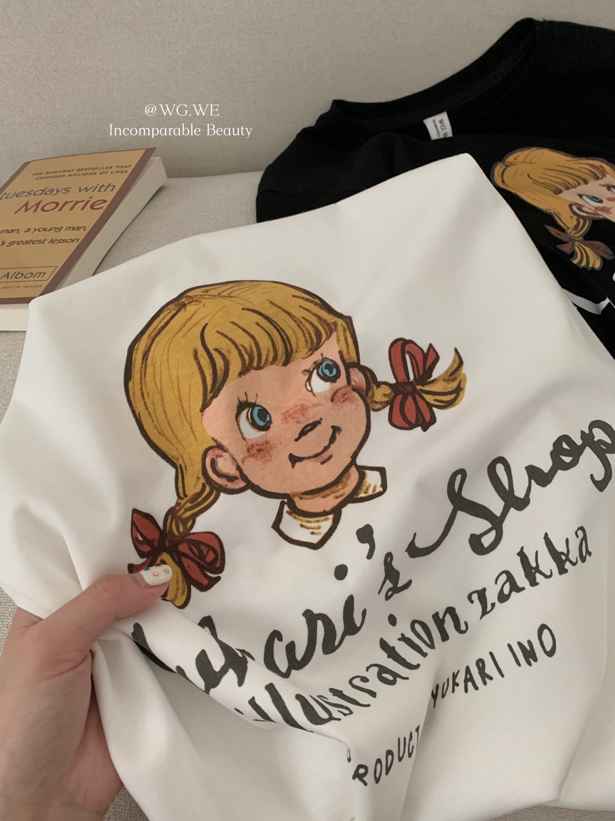 Vintage Cute Girl Tee