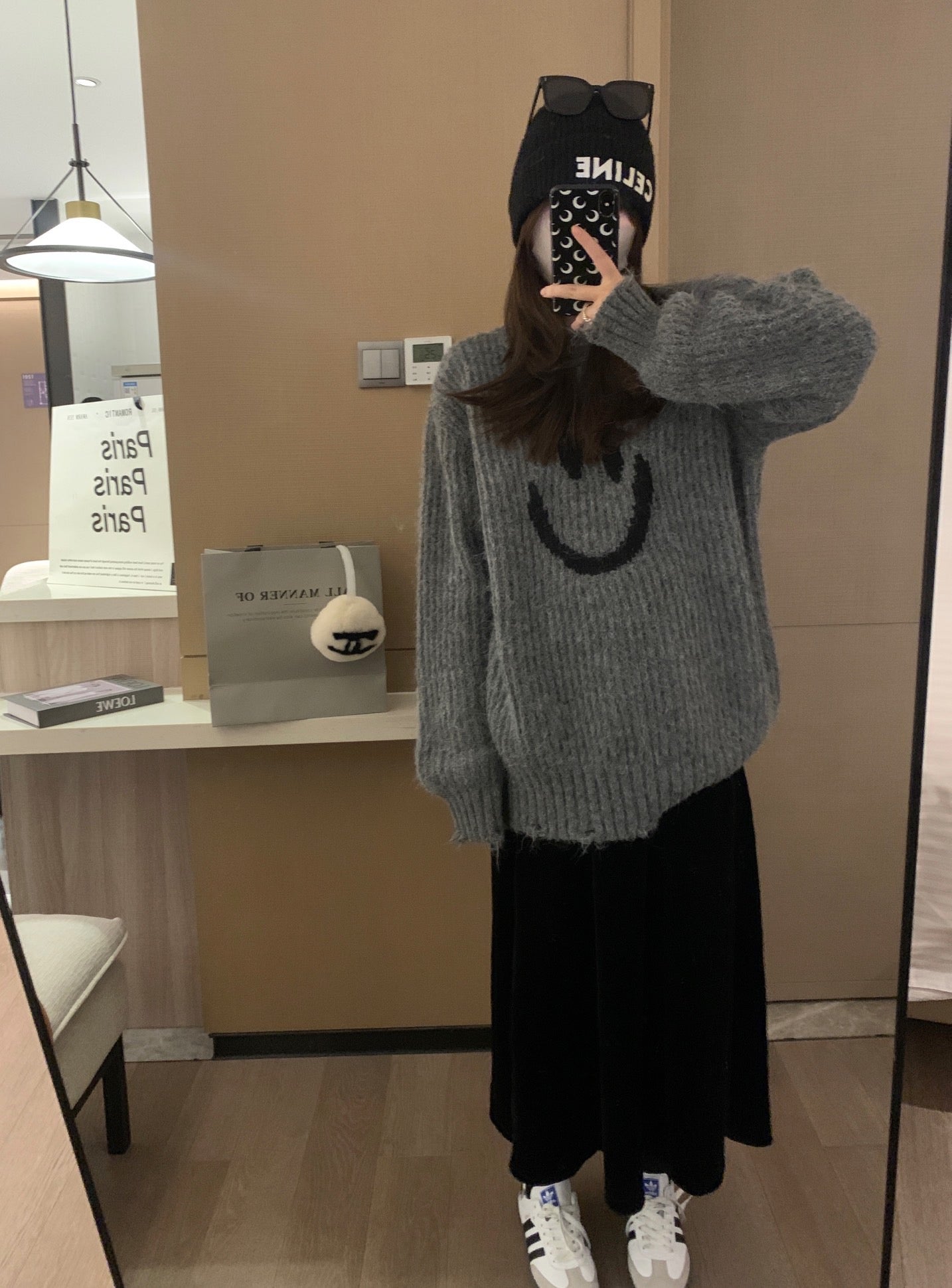 Smiley Face Sweater