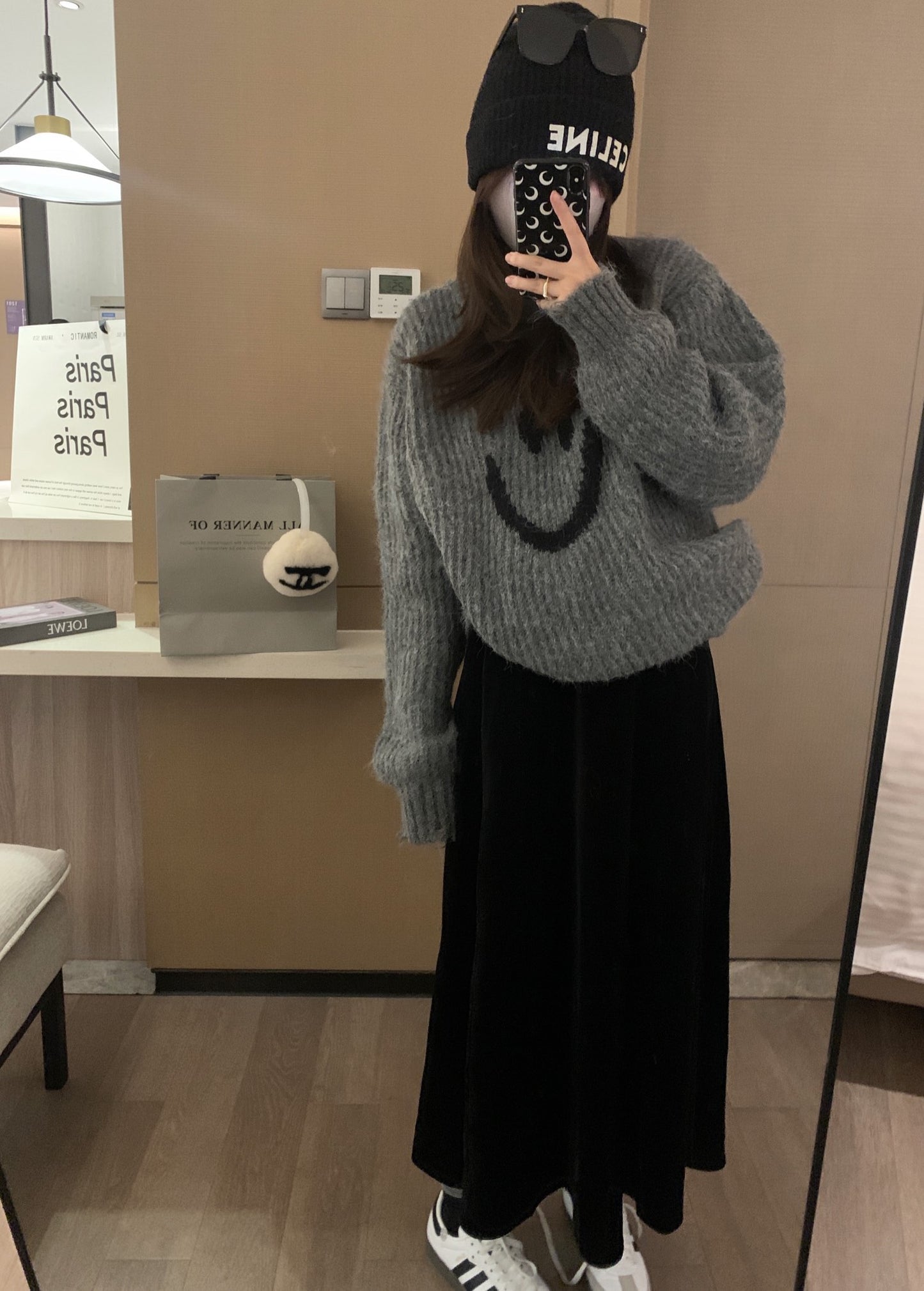 Smiley Face Sweater