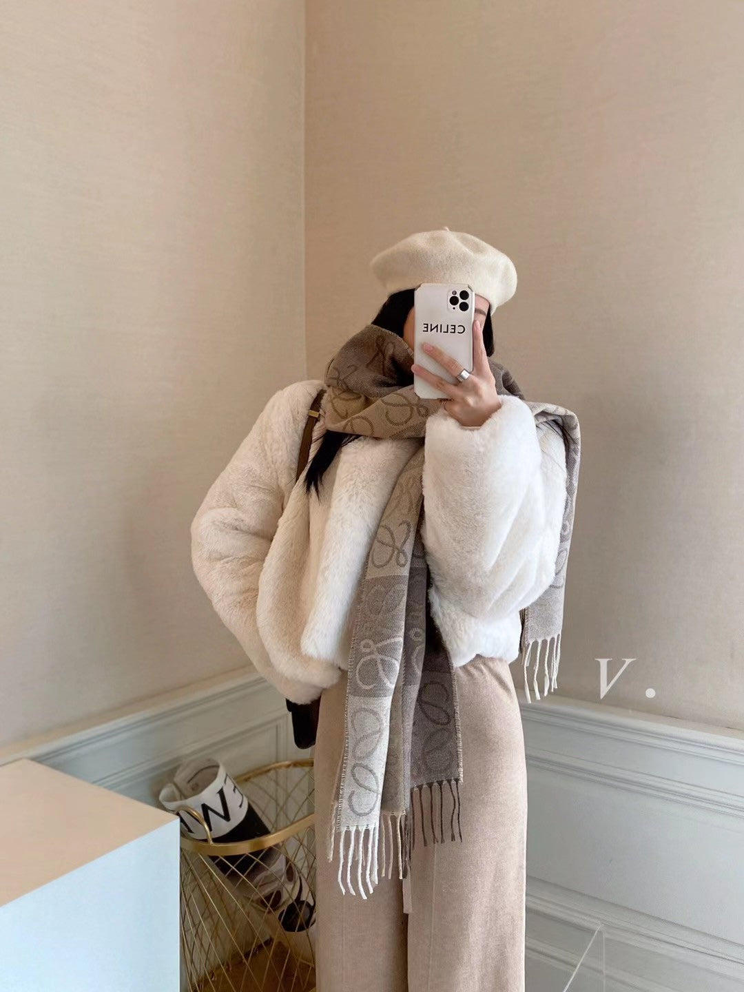Faux Fur Short Coat