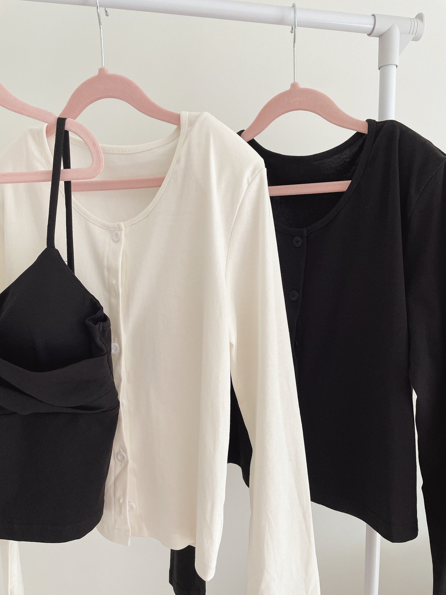 Minimalist Cotton Camisole Set