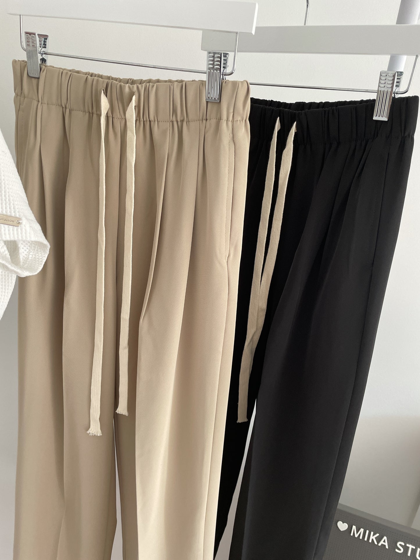 Elasticated Side Pocket Casual Trousers