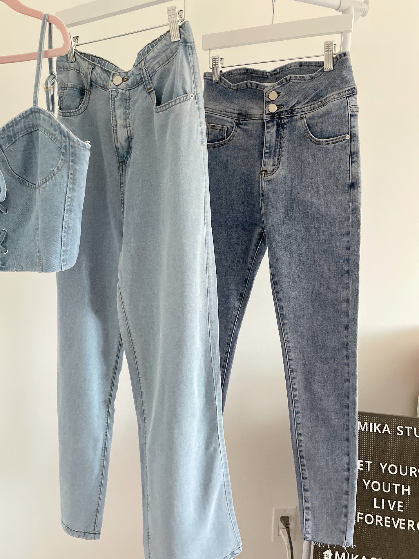 High Rise Skinny Jeans