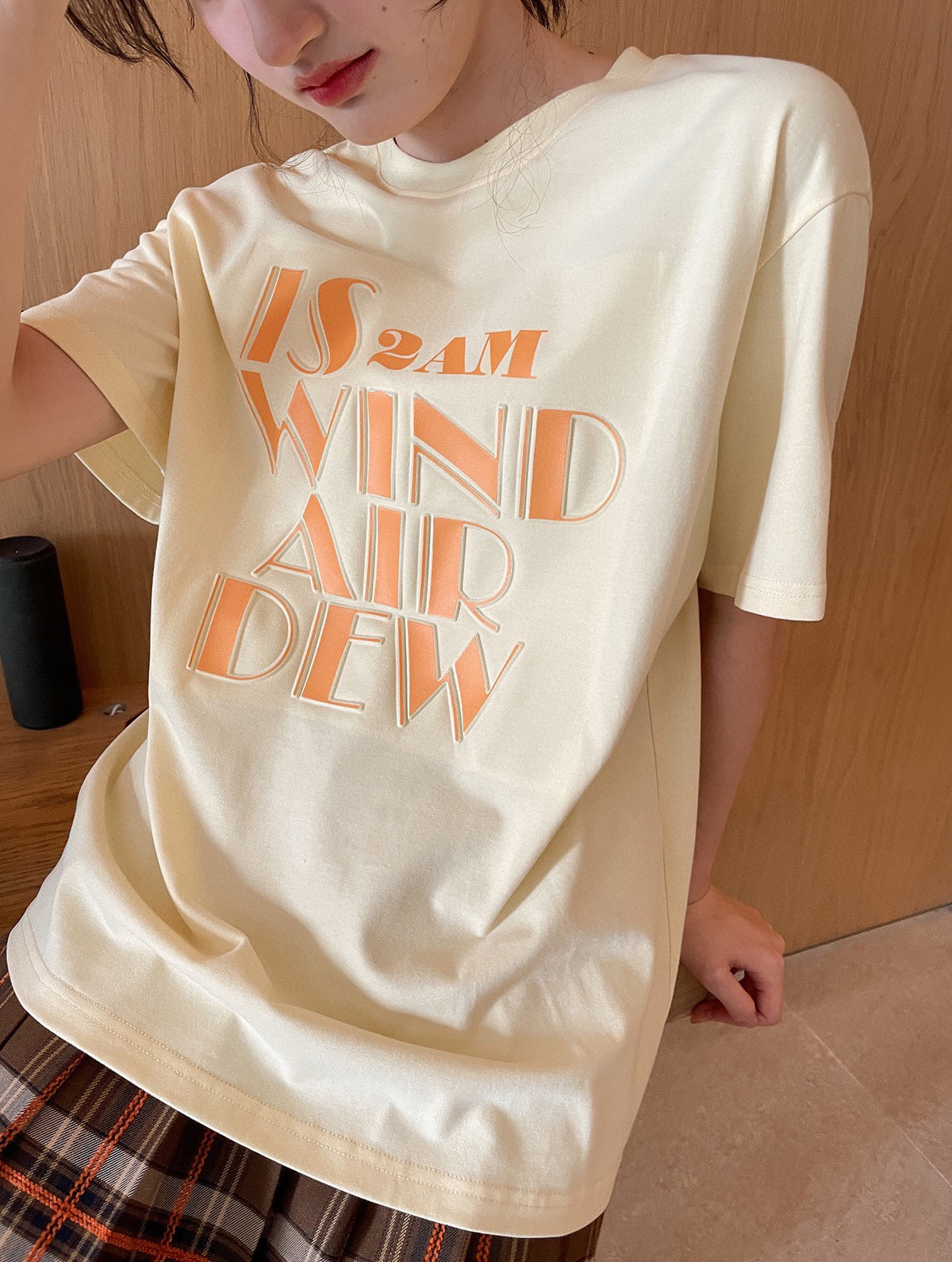 3D Letters Oversized Tee