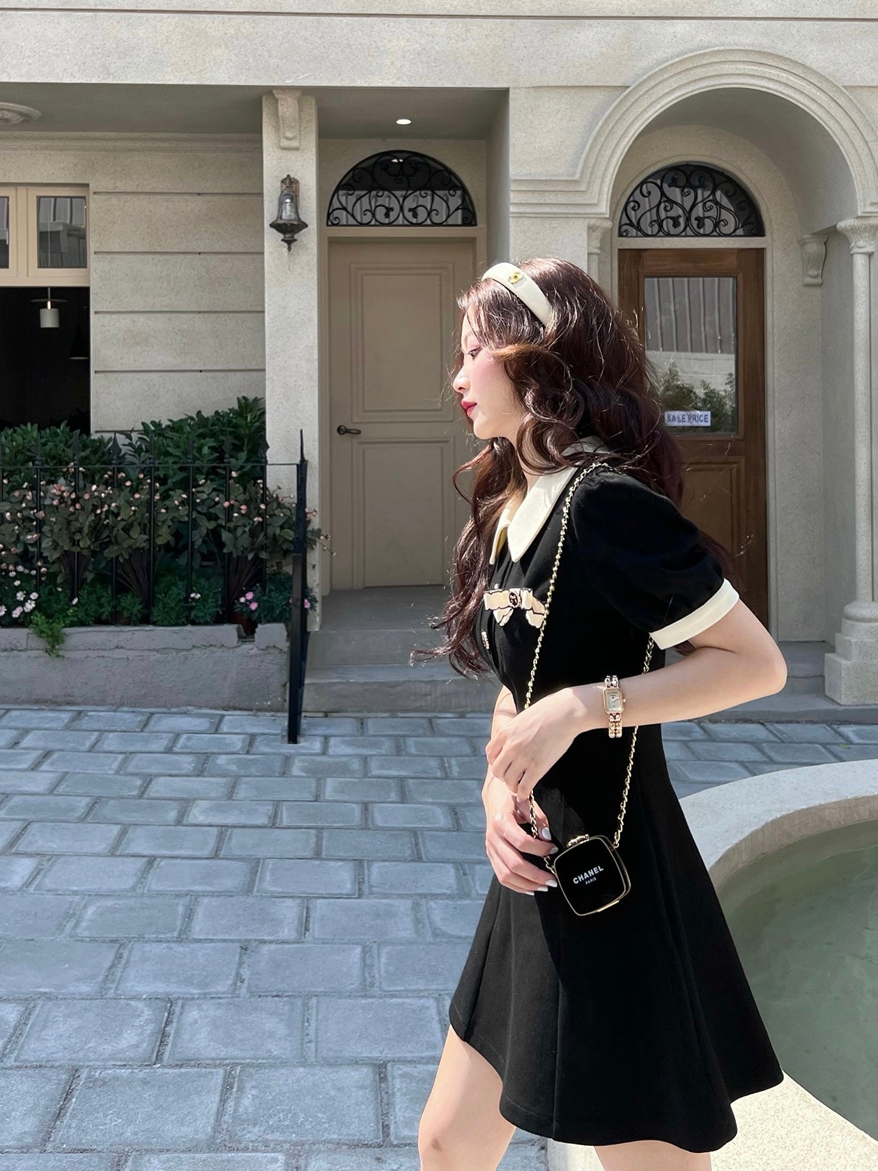 Vintage Polo Ribbon Pin Dress