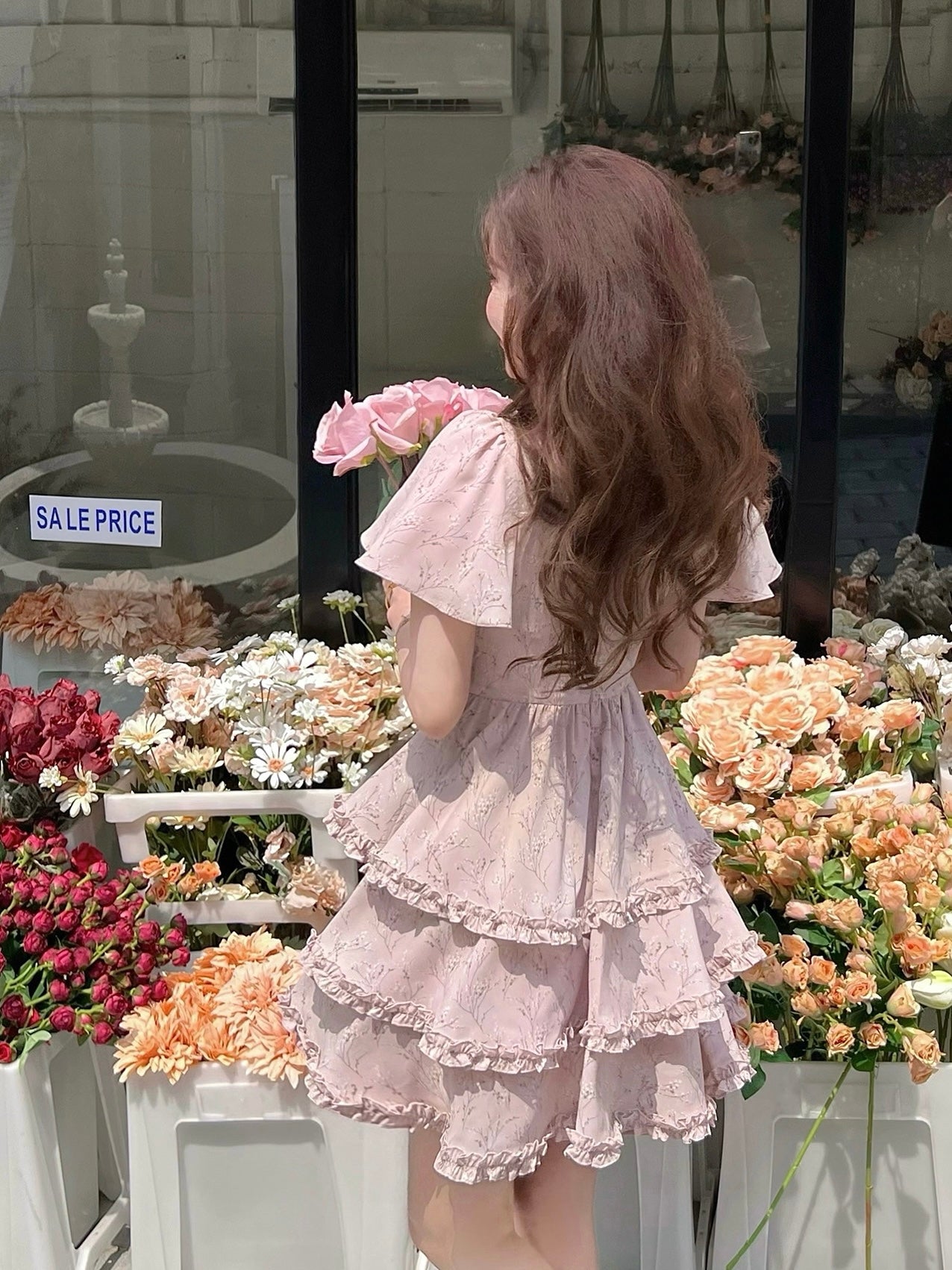 Sakura Layered Dress
