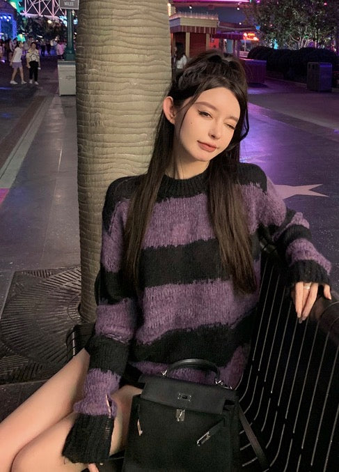 Striped Lightweight Sweater