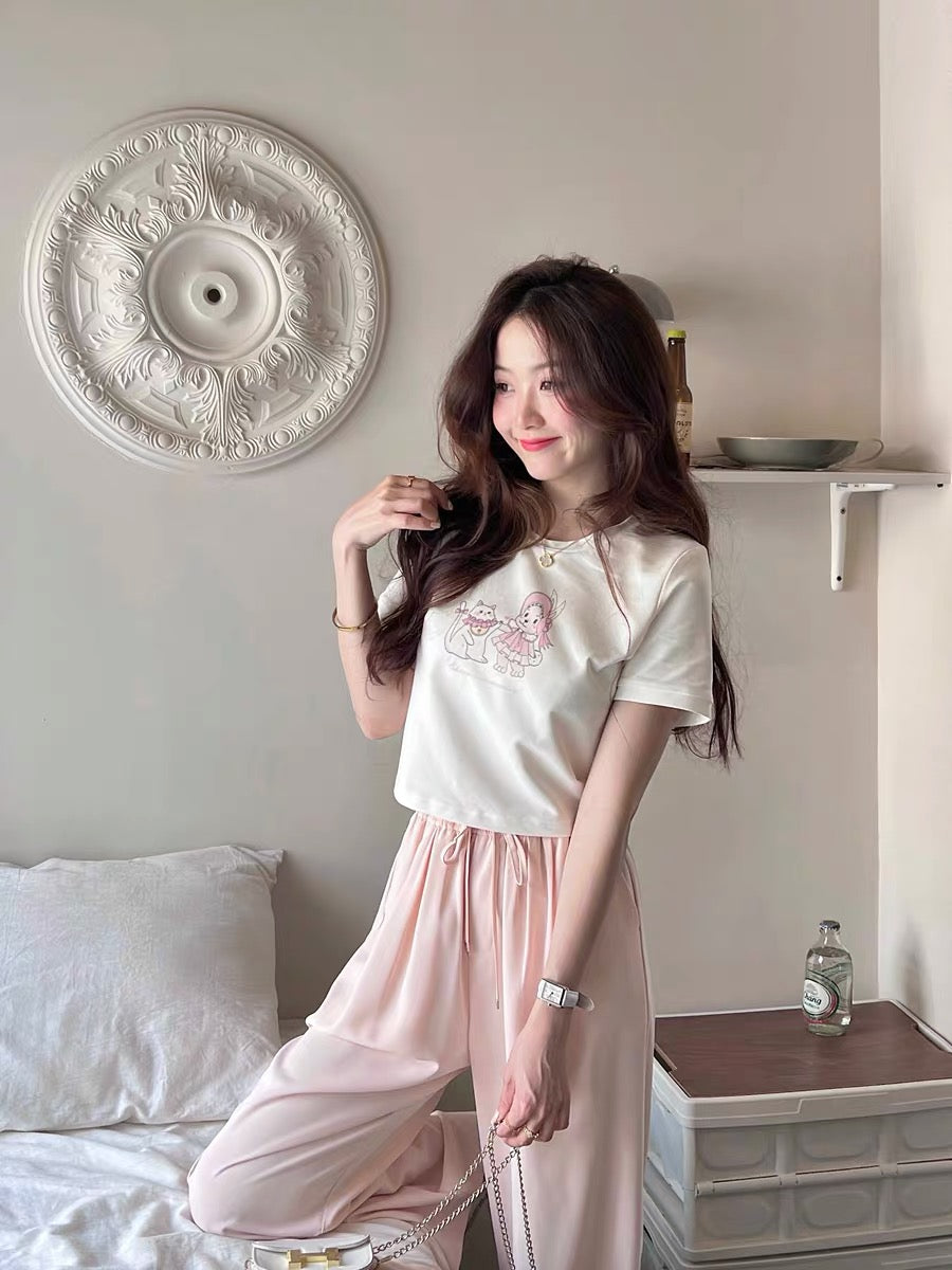 Peach Relaxed Air Pants