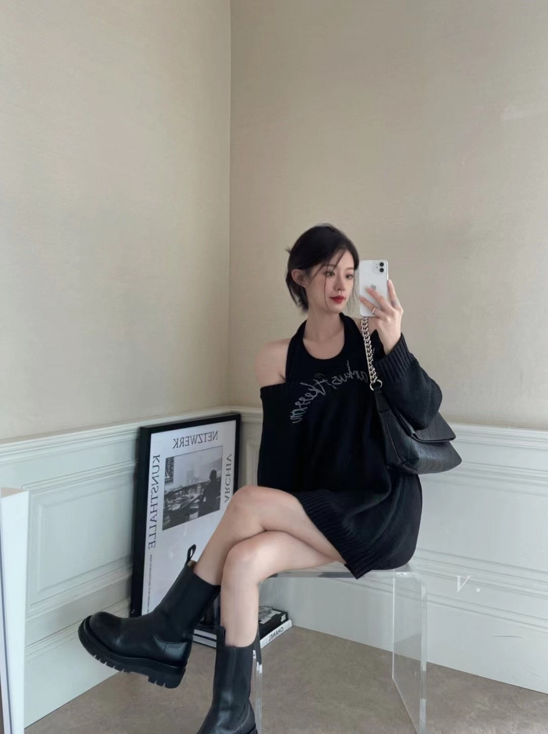 Oversized two pieces Sweater Set