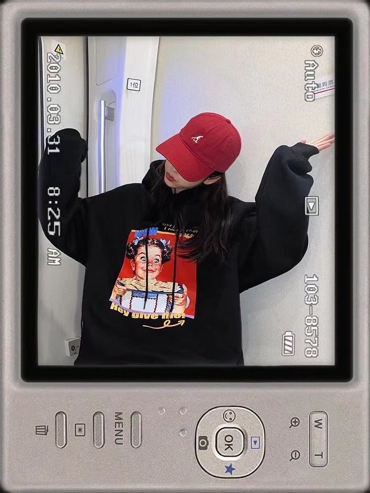 Vintage Cookie Girl Hoodie