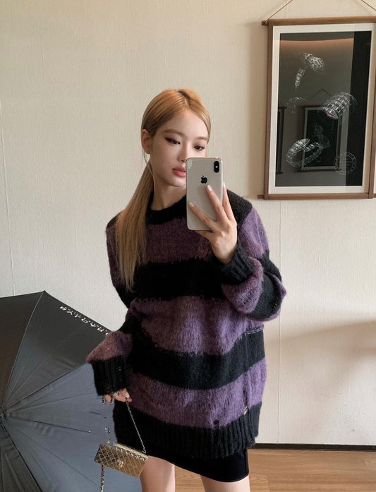 Striped Lightweight Sweater