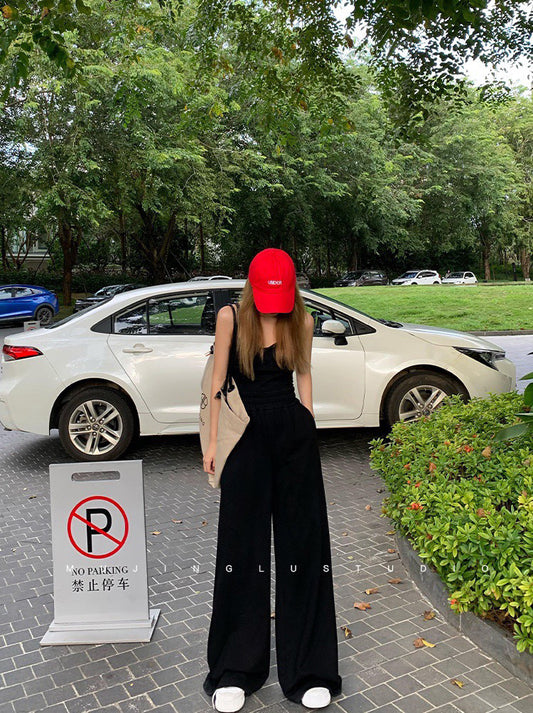 Tube Top Wide Legs Pants Set