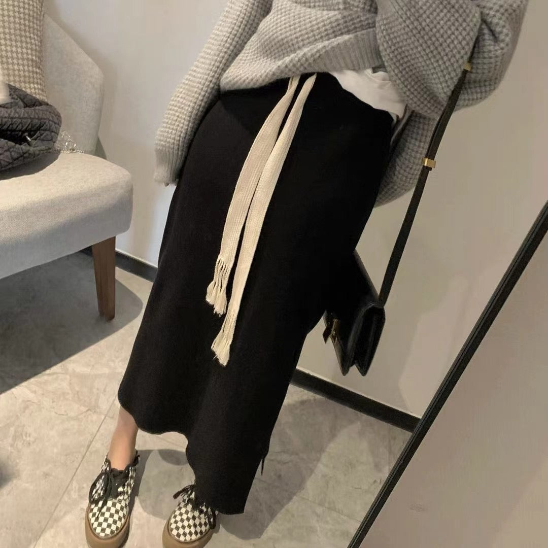 Knit Midi Skirt