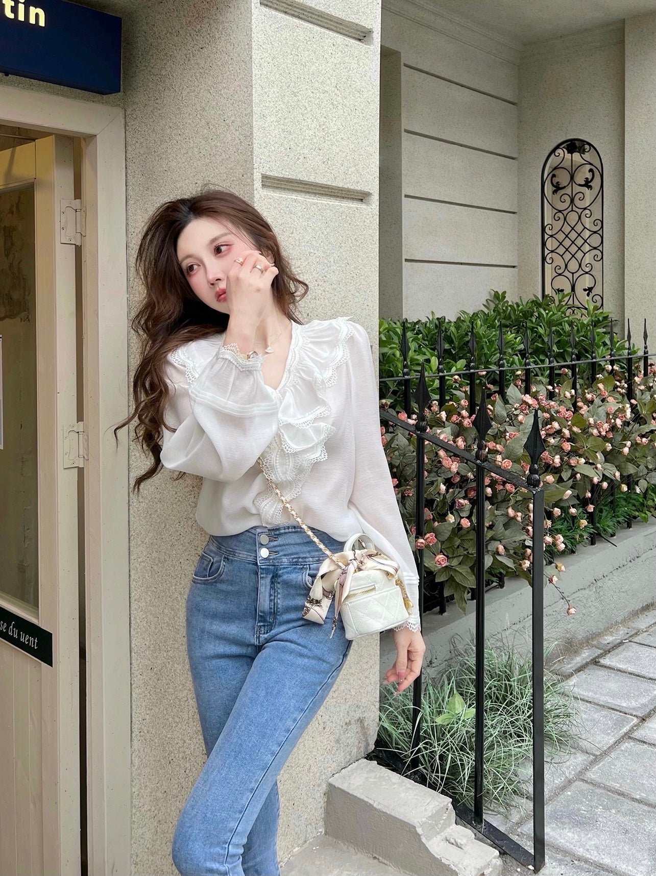 High Rise Skinny Jeans