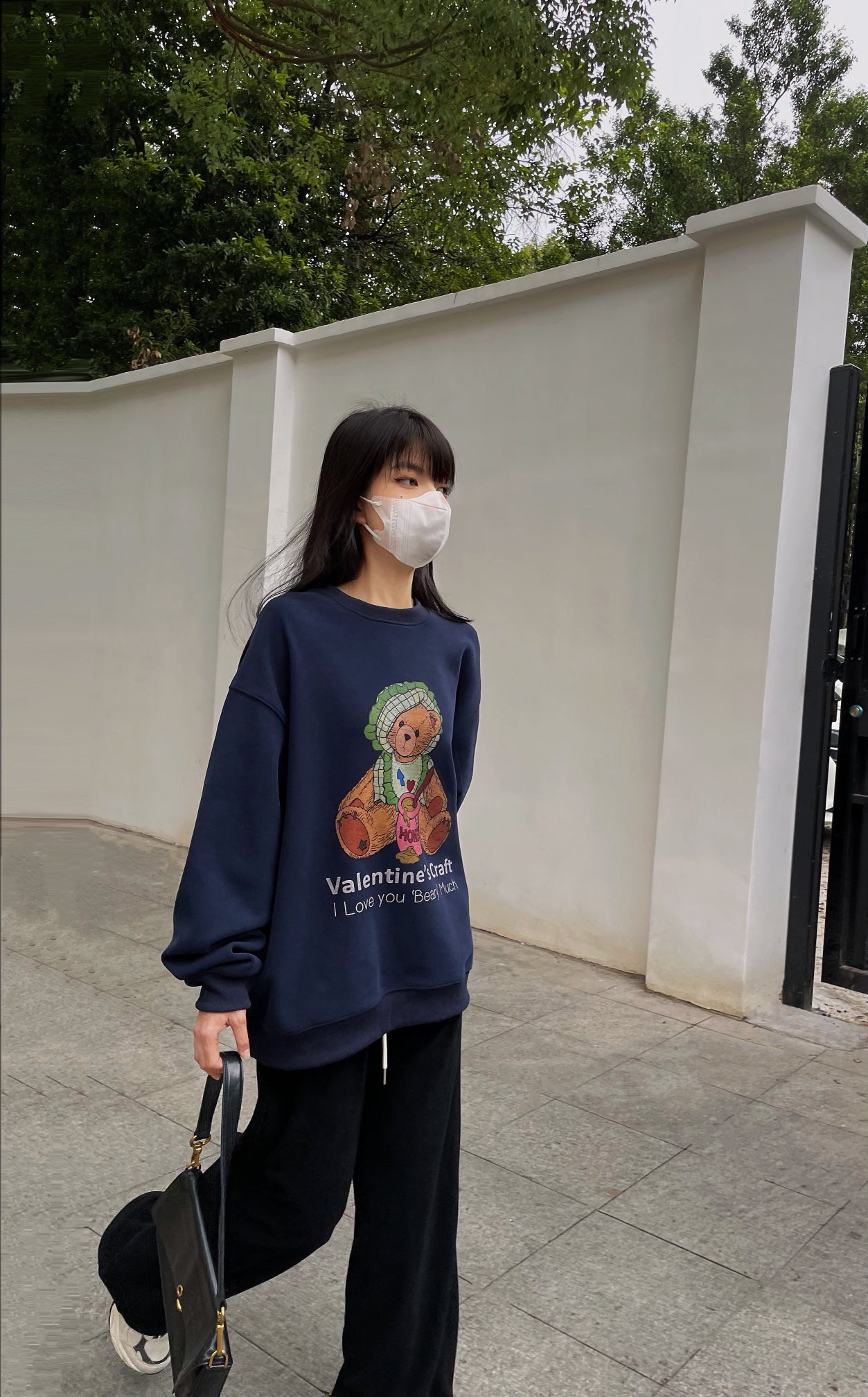 Honey Bear Oversized Sweatshirt