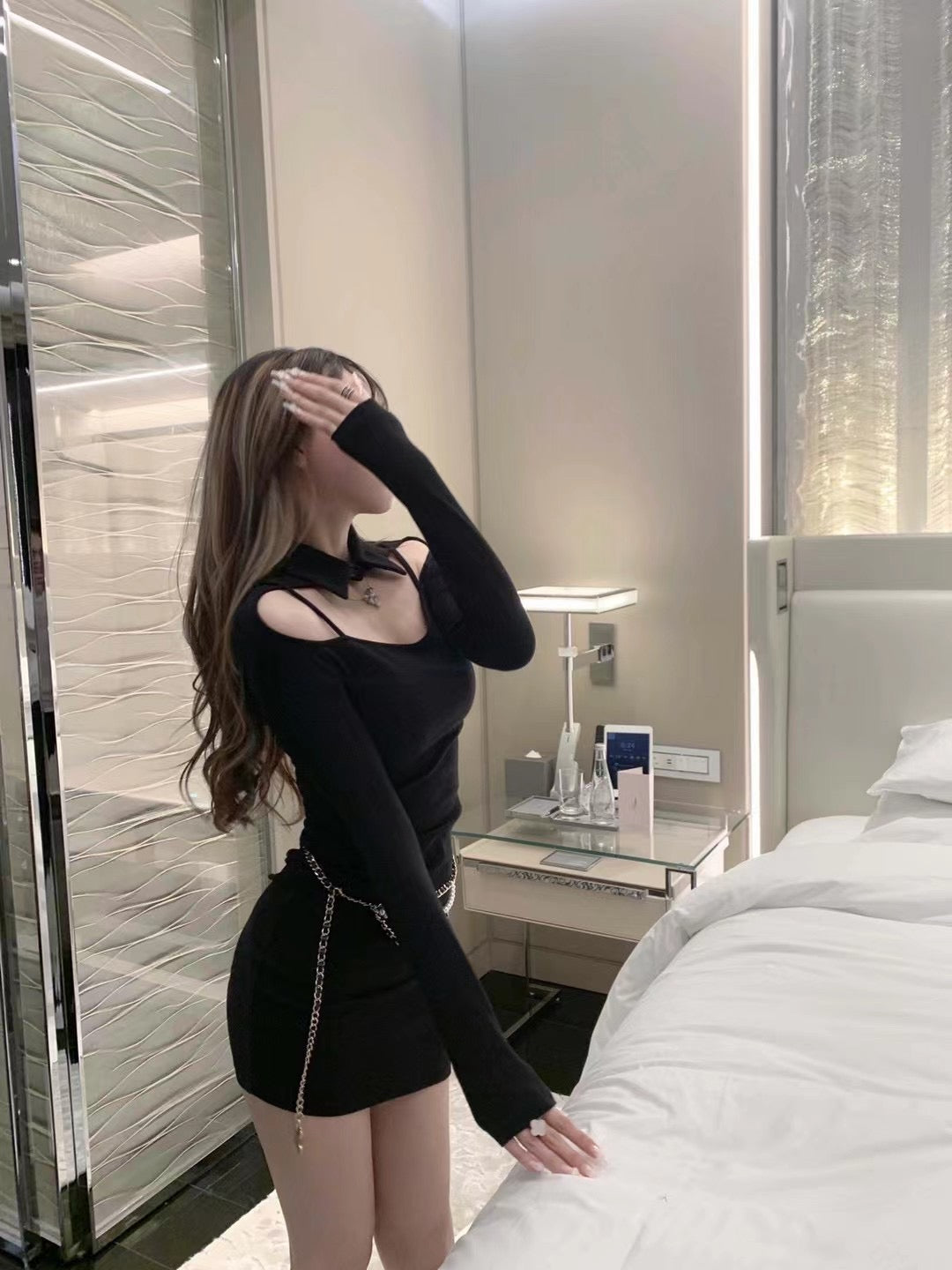 Off The Shoulder Cami Dress