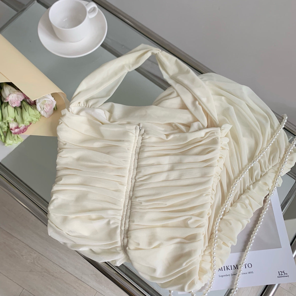 Mesh Chiffon Bodycon Dress
