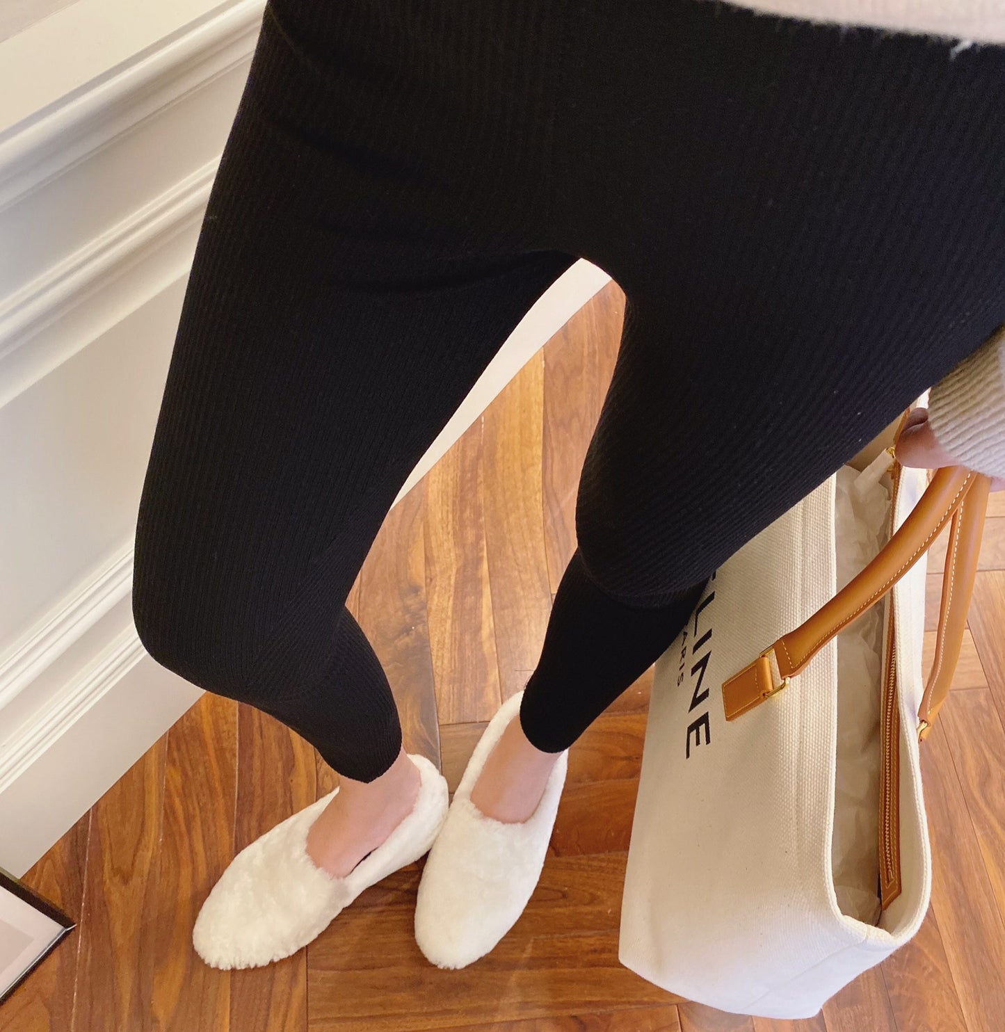 Ribbed Leggings