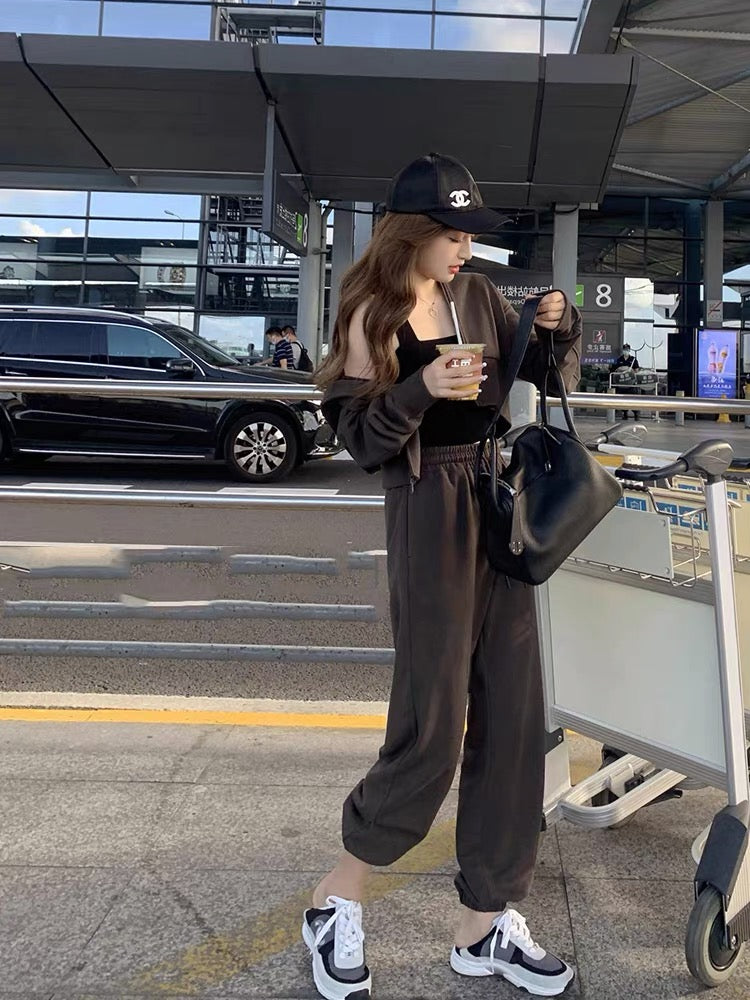 Comfortable Hooded Tracksuit