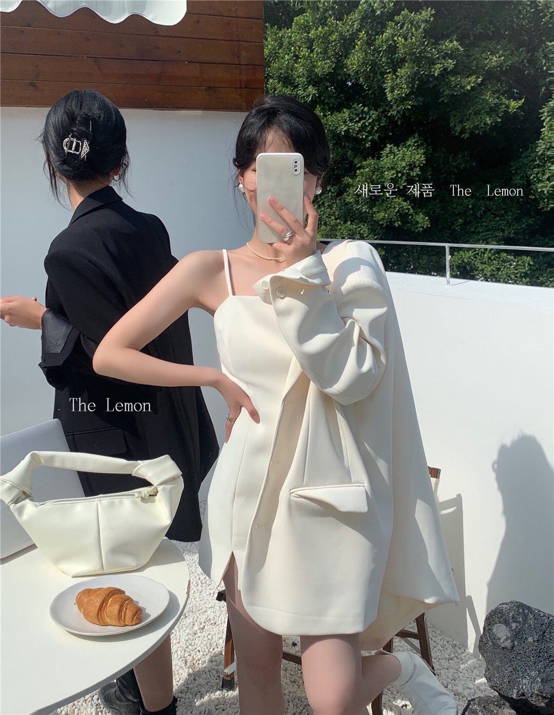 Split Mini Cami Dress