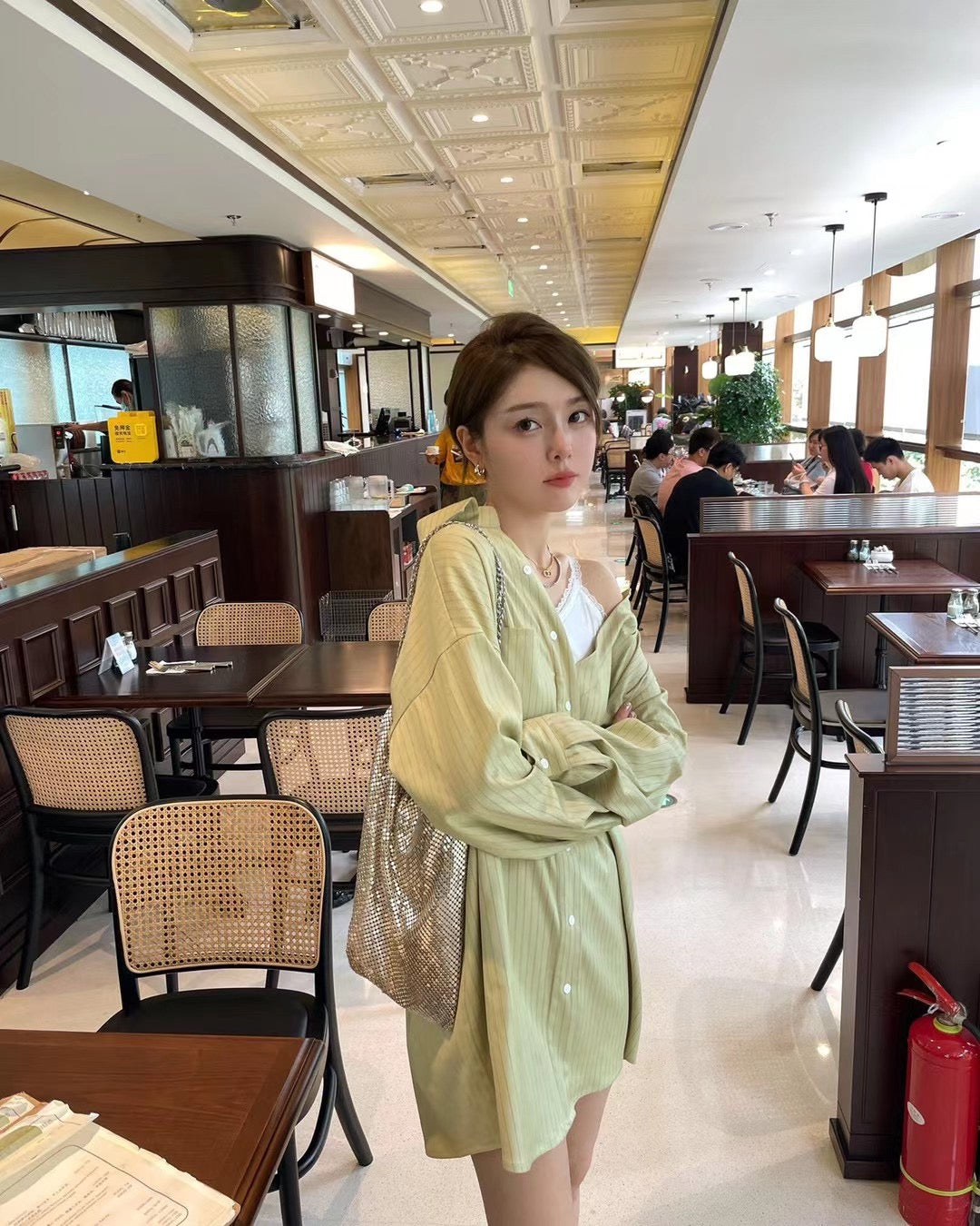 2 in 1 Oversized Shirt
