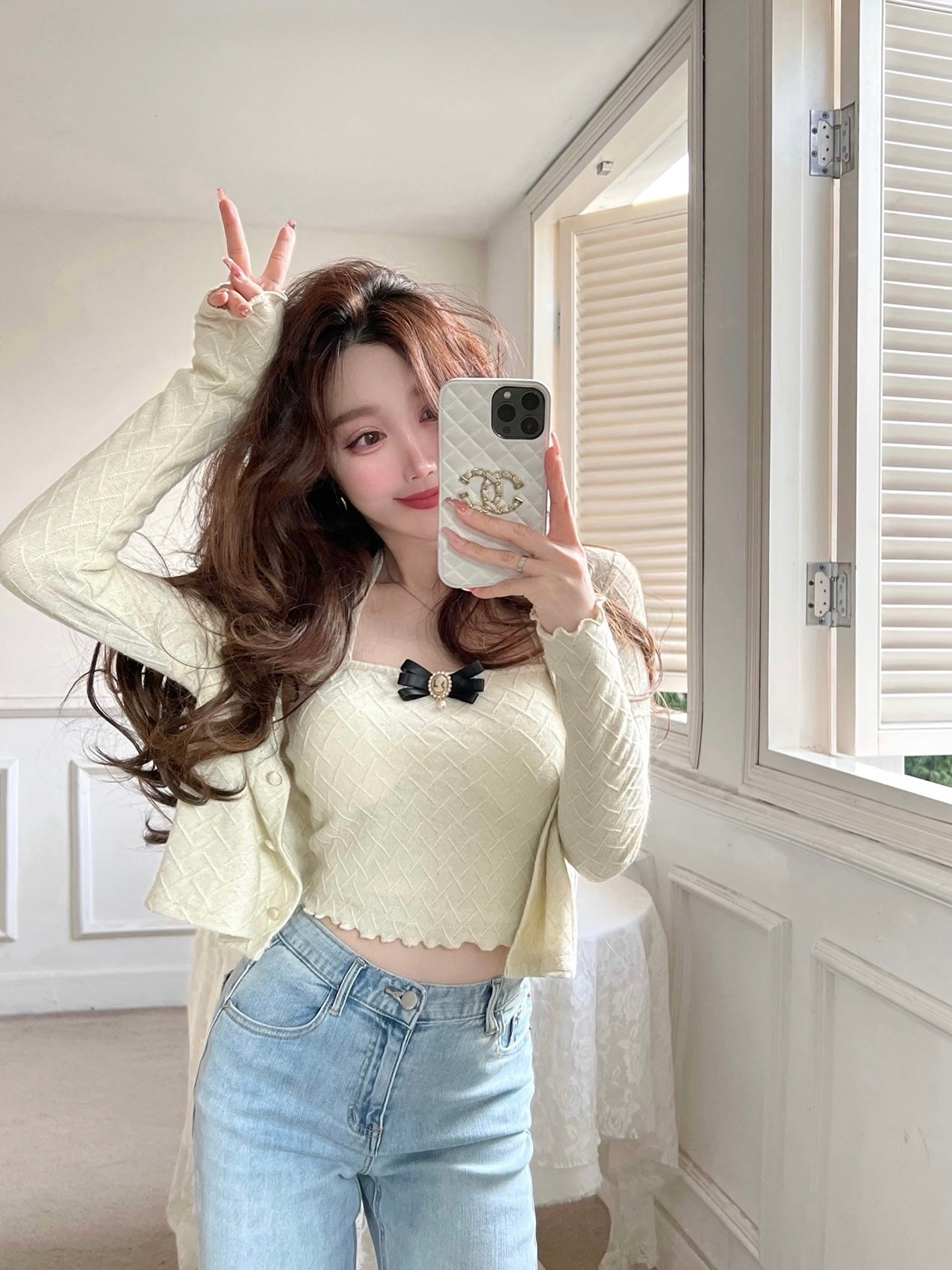 Vintage Soft Knit Halter Neck Top