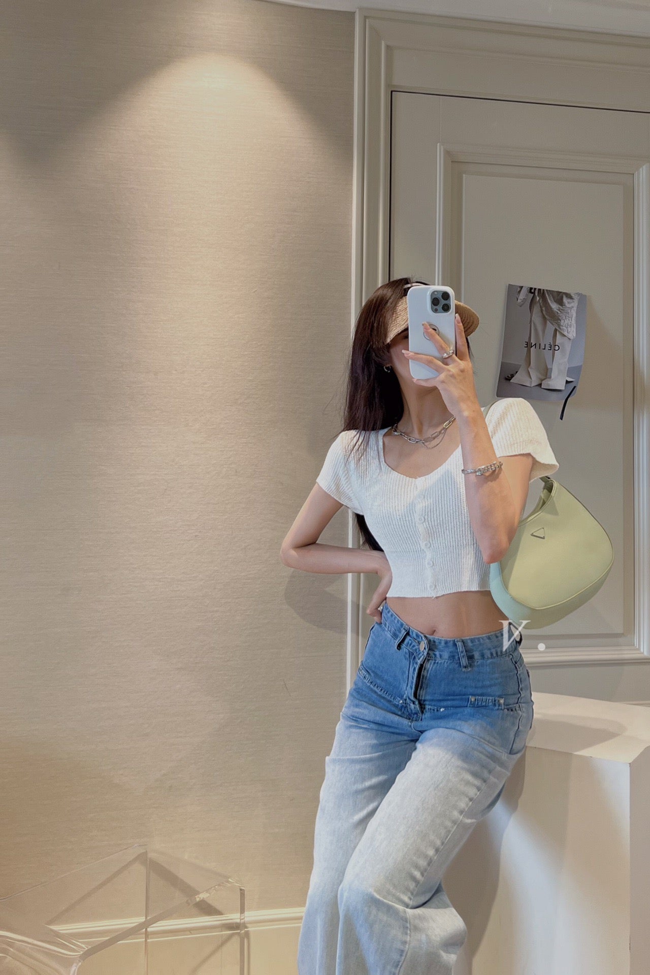 Soft Knit Cropped Top