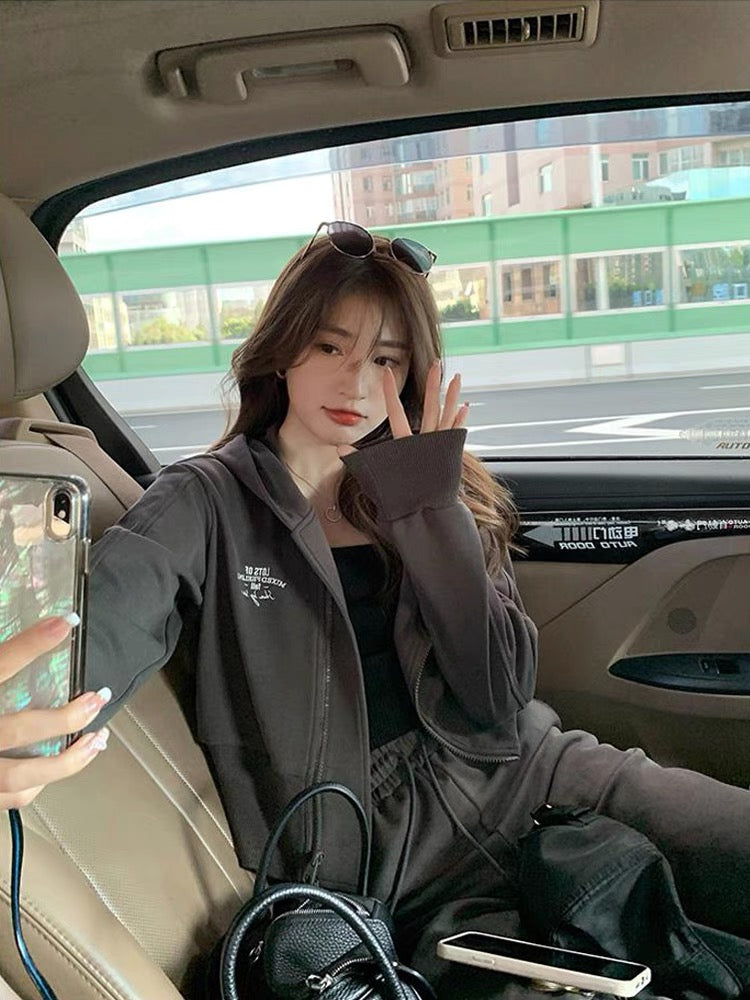 Comfortable Hooded Tracksuit