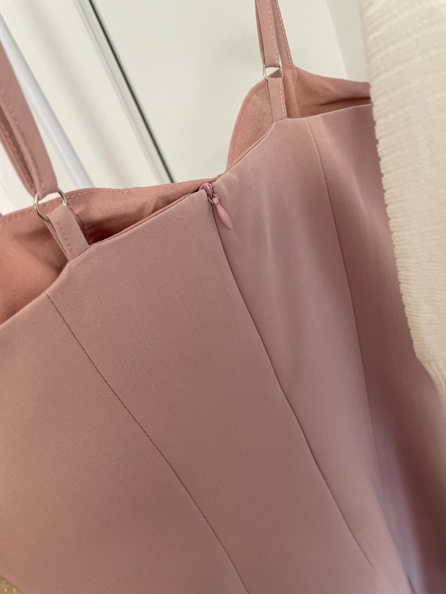 Dusty Pink Dress Set