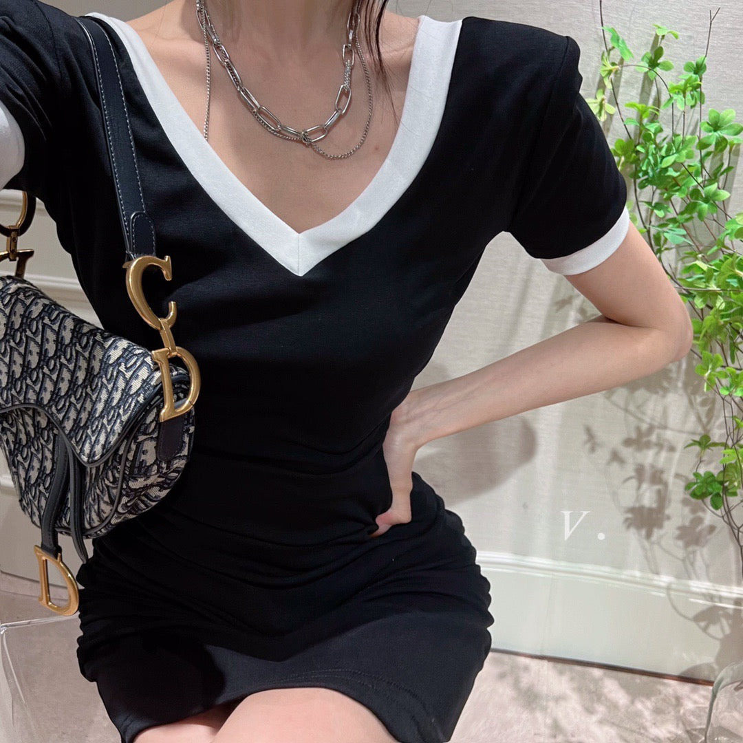 Coco V-neck Bodycon Dress