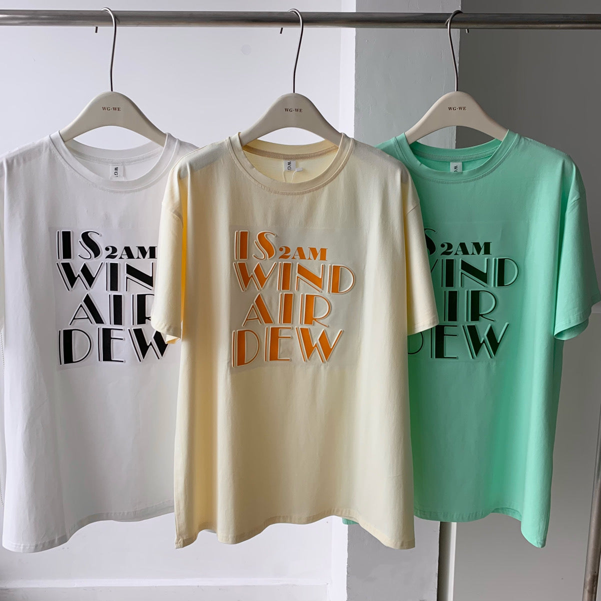 3D Letters Oversized Tee