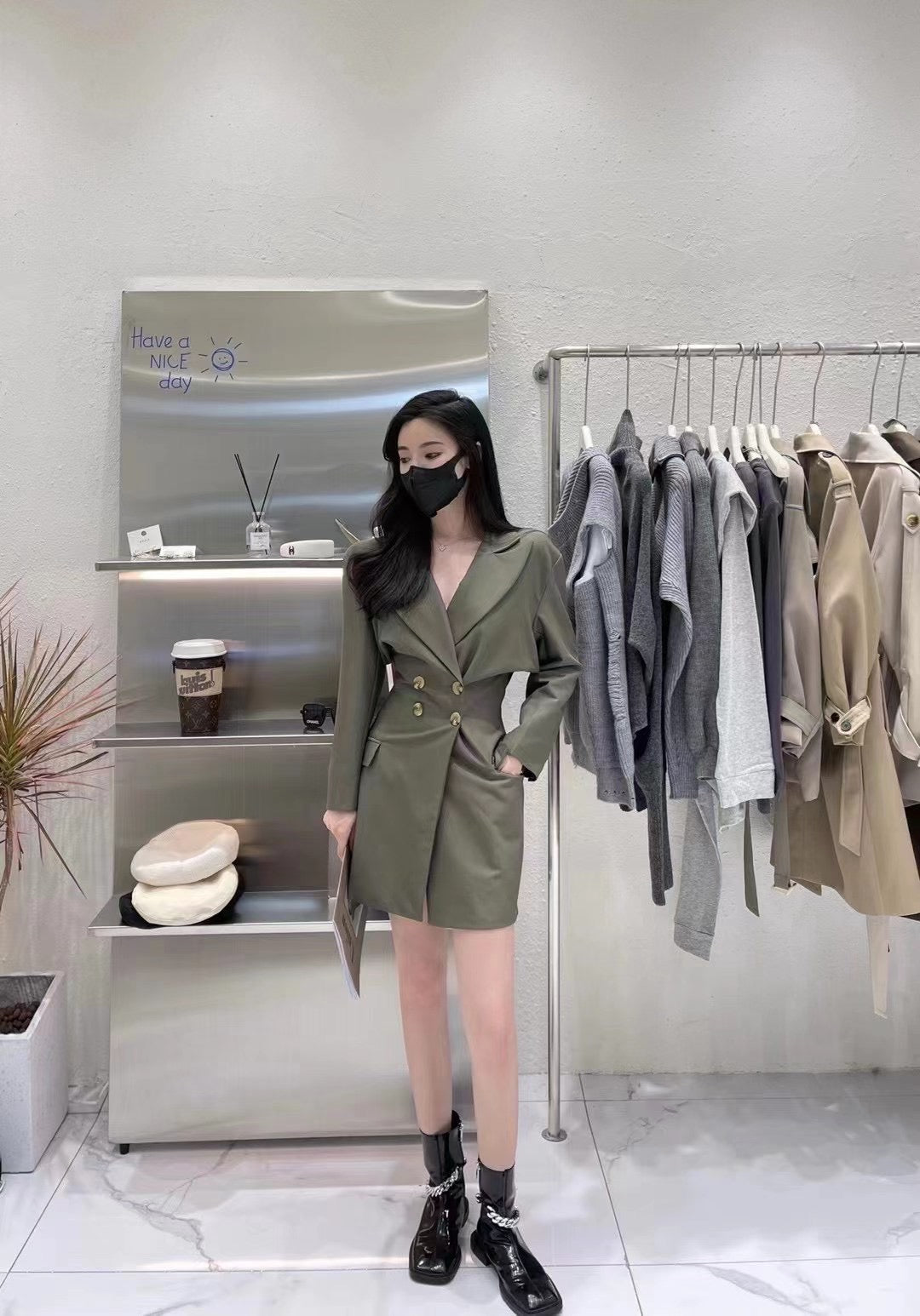 Blazer Short Dress