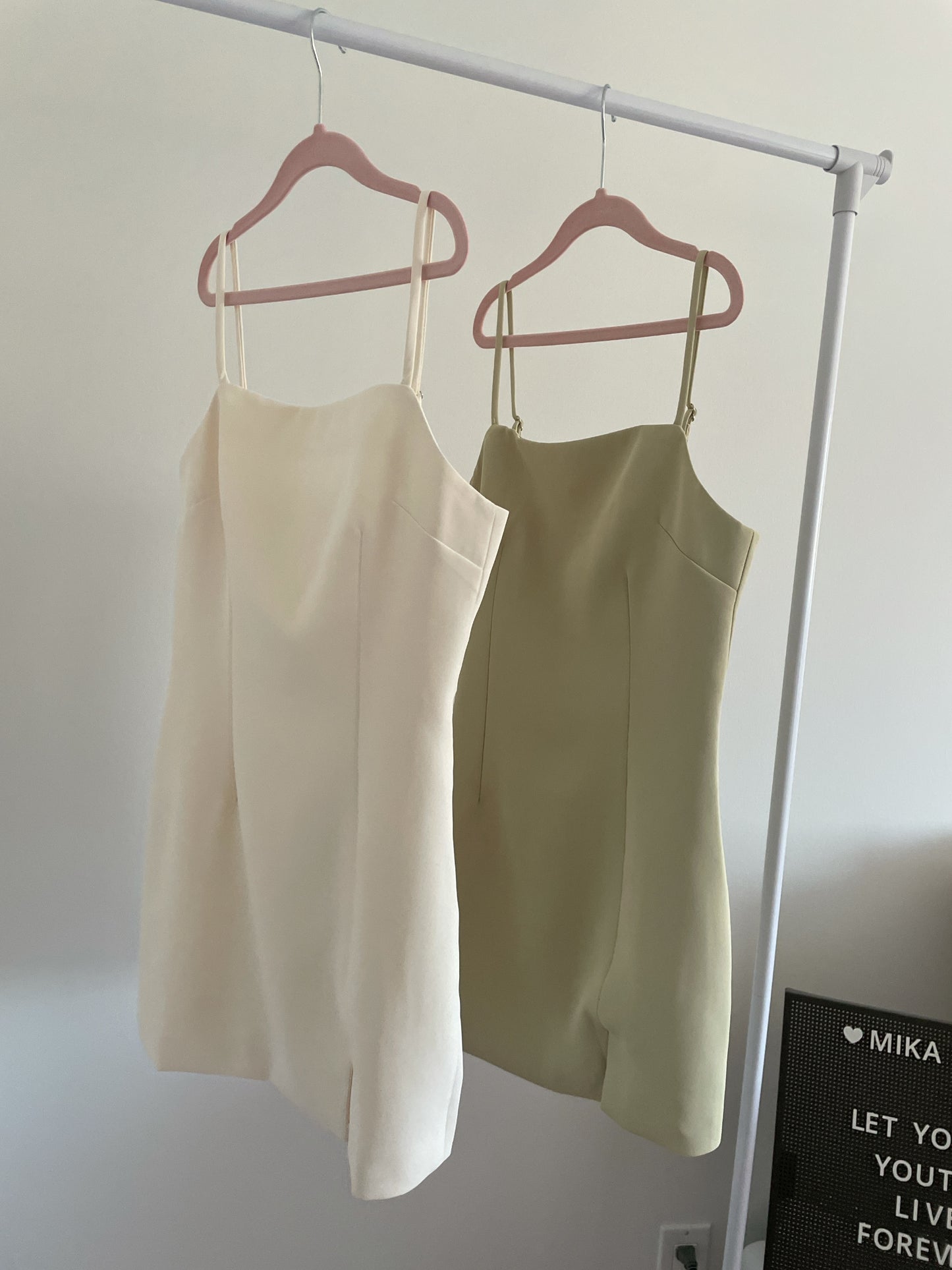 Split Mini Cami Dress