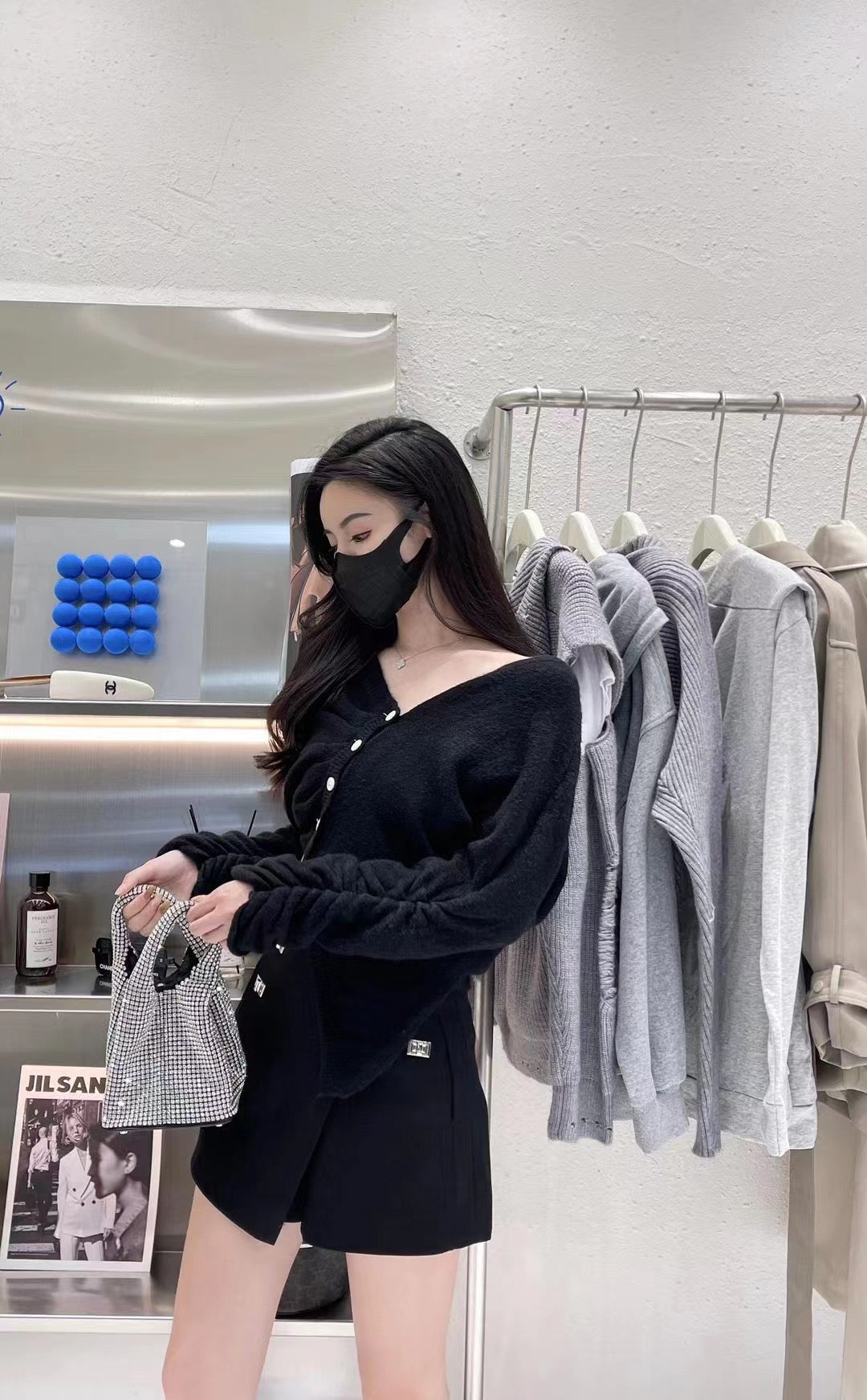 Puff Sleeve Knit Top