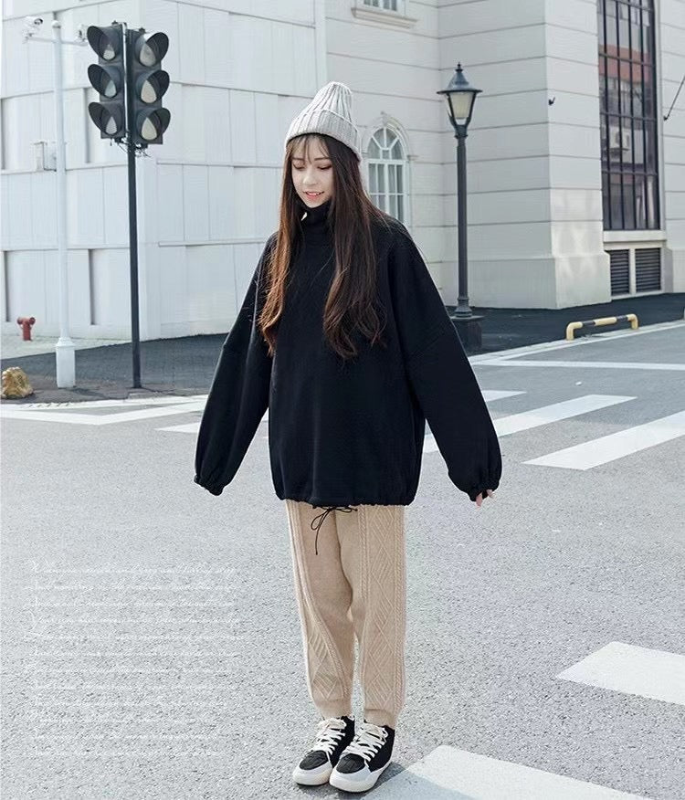 Cable Knit Sweatpants