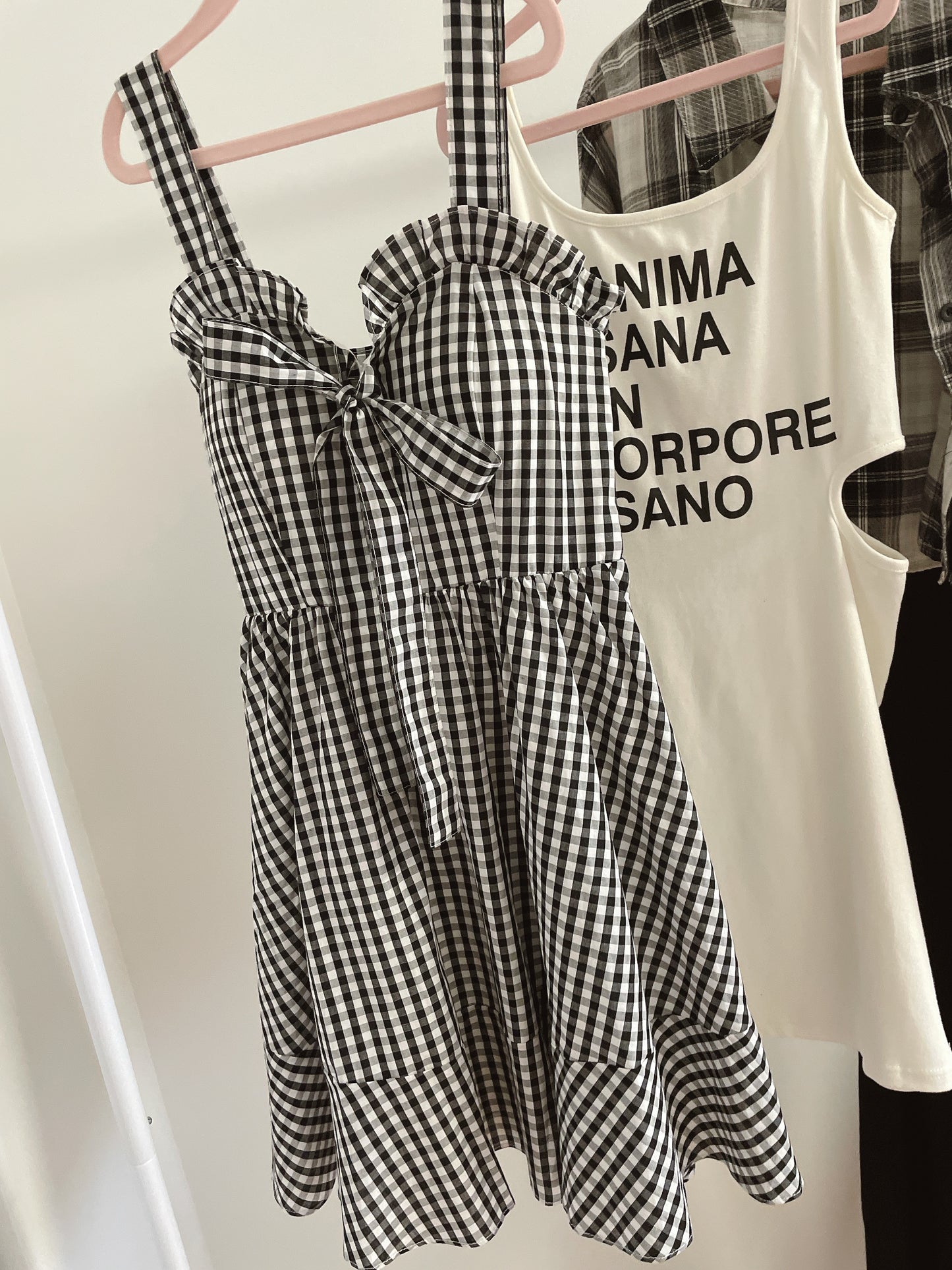 Vintage Plaid Midi Dress