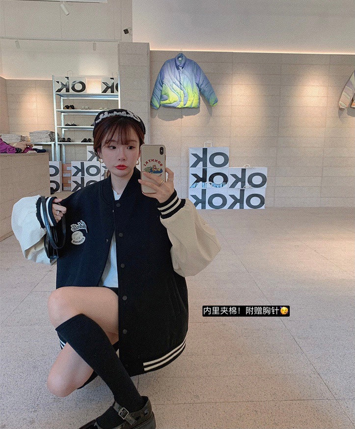 Oversized Baseball Jacket