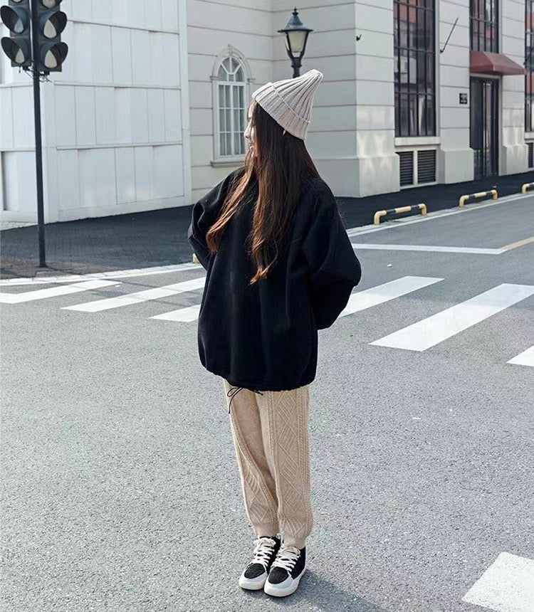 Cable Knit Sweatpants